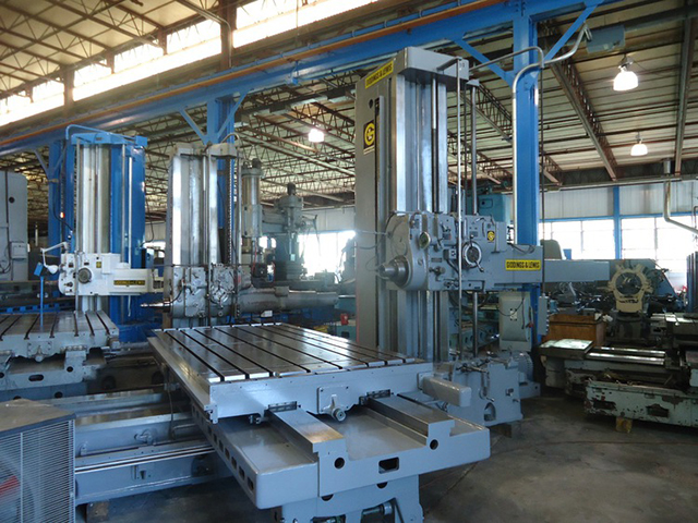 5" GIDDINGS & LEWIS ... HORIZONTAL BORING MILL